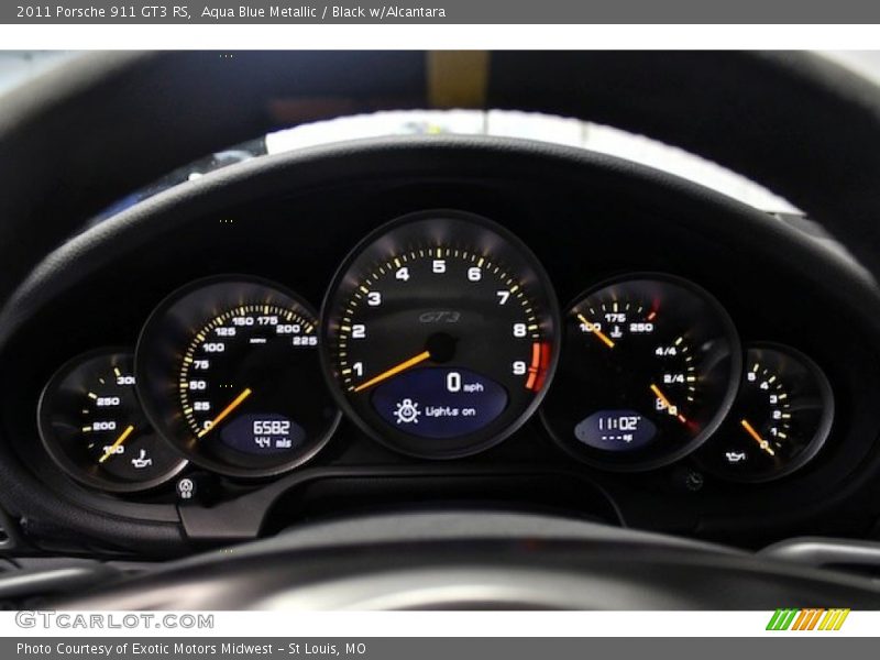  2011 911 GT3 RS GT3 RS Gauges