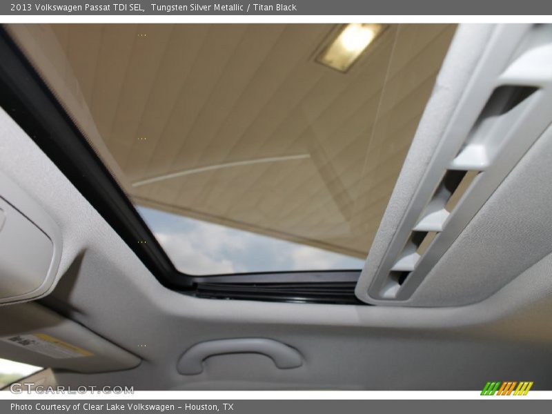 Tungsten Silver Metallic / Titan Black 2013 Volkswagen Passat TDI SEL