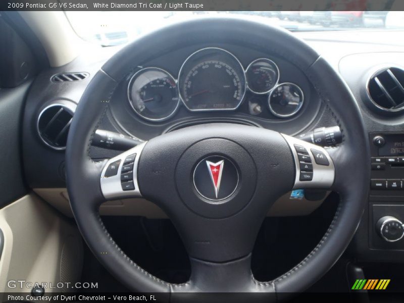  2009 G6 V6 Sedan Steering Wheel