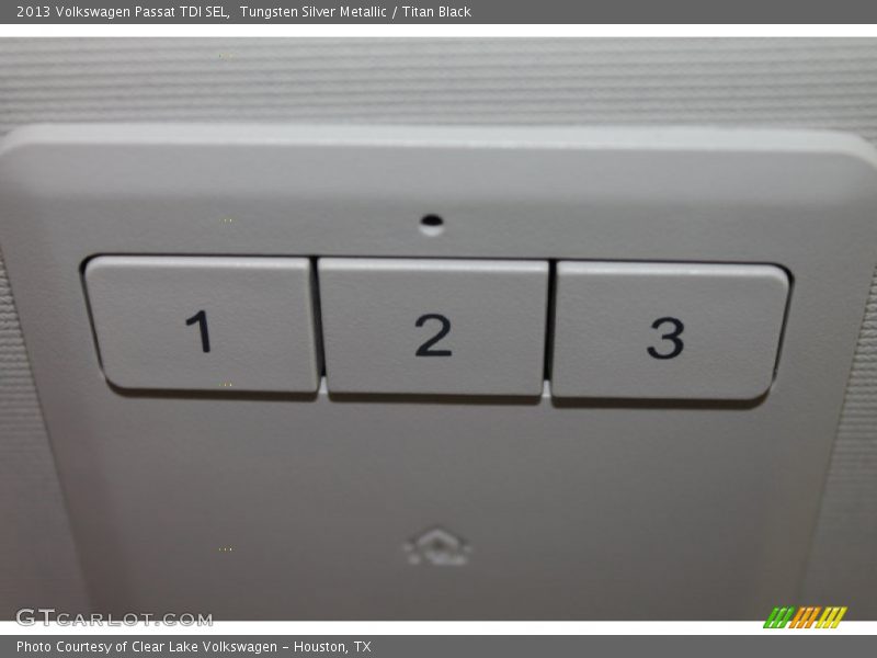 Tungsten Silver Metallic / Titan Black 2013 Volkswagen Passat TDI SEL