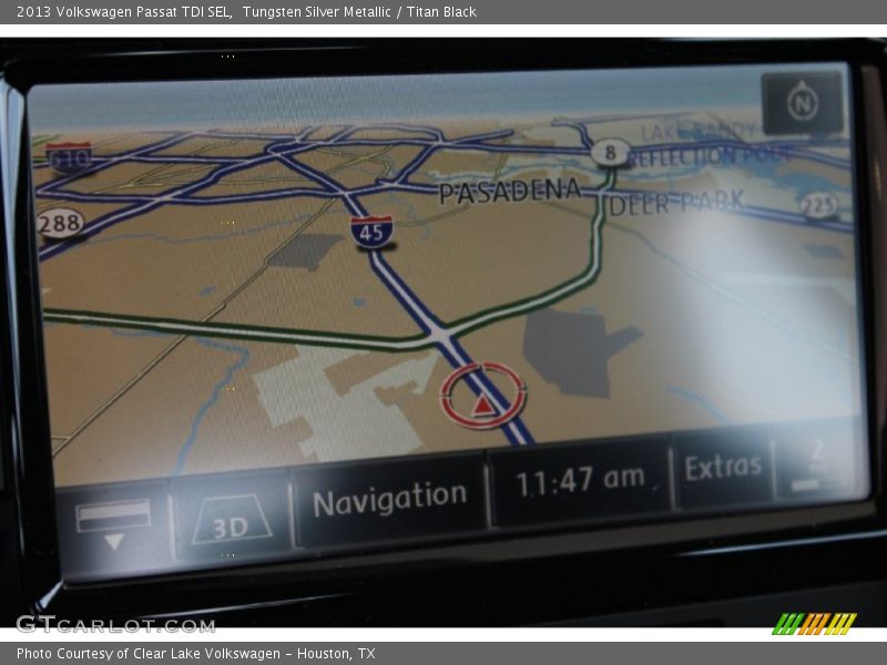 Tungsten Silver Metallic / Titan Black 2013 Volkswagen Passat TDI SEL