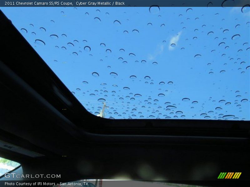 Cyber Gray Metallic / Black 2011 Chevrolet Camaro SS/RS Coupe