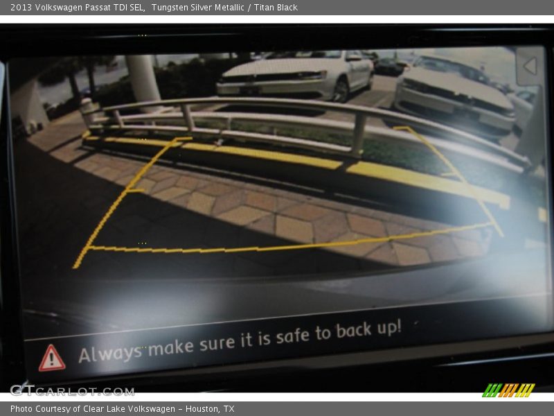 Tungsten Silver Metallic / Titan Black 2013 Volkswagen Passat TDI SEL