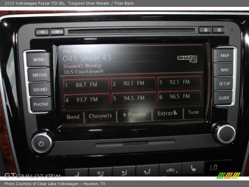 Tungsten Silver Metallic / Titan Black 2013 Volkswagen Passat TDI SEL