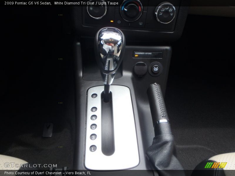  2009 G6 V6 Sedan 4 Speed Automatic Shifter
