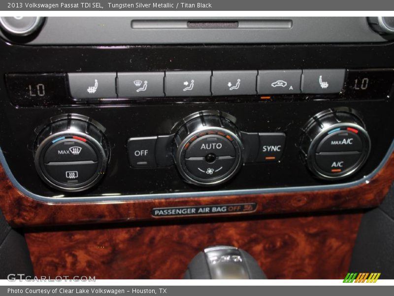 Tungsten Silver Metallic / Titan Black 2013 Volkswagen Passat TDI SEL