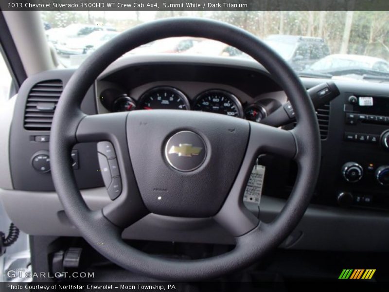  2013 Silverado 3500HD WT Crew Cab 4x4 Steering Wheel