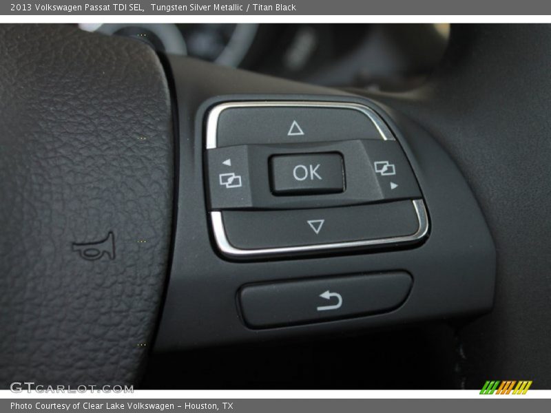 Tungsten Silver Metallic / Titan Black 2013 Volkswagen Passat TDI SEL
