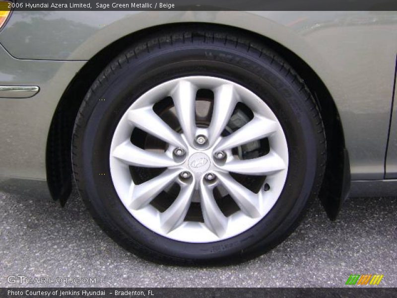 Sage Green Metallic / Beige 2006 Hyundai Azera Limited