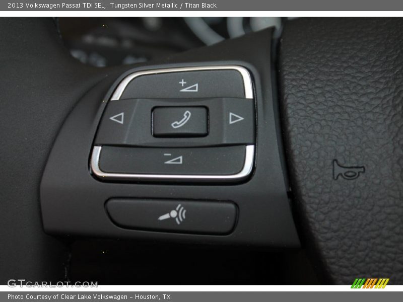 Tungsten Silver Metallic / Titan Black 2013 Volkswagen Passat TDI SEL