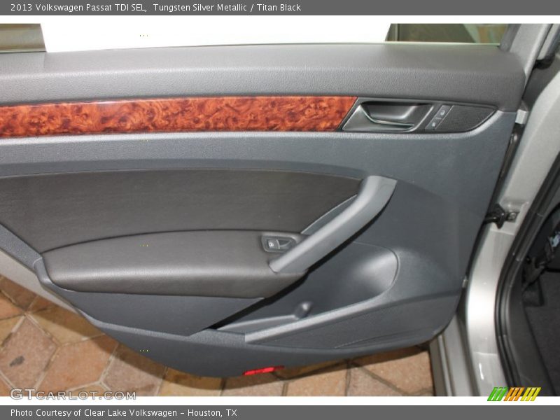 Tungsten Silver Metallic / Titan Black 2013 Volkswagen Passat TDI SEL