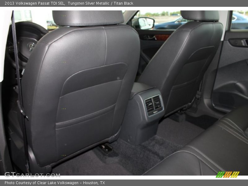 Tungsten Silver Metallic / Titan Black 2013 Volkswagen Passat TDI SEL