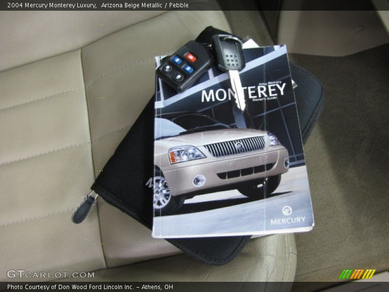 Arizona Beige Metallic / Pebble 2004 Mercury Monterey Luxury