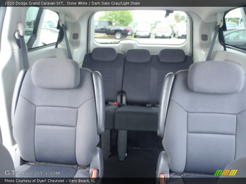 Stone White / Dark Slate Gray/Light Shale 2010 Dodge Grand Caravan SXT