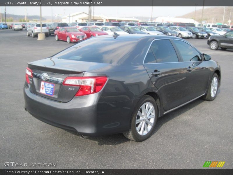 Magnetic Gray Metallic / Ash 2012 Toyota Camry XLE V6