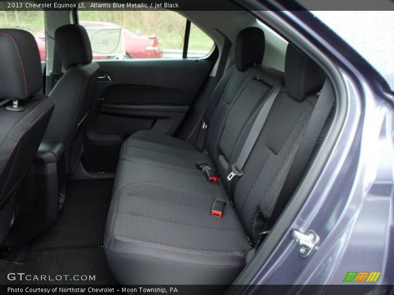 Atlantis Blue Metallic / Jet Black 2013 Chevrolet Equinox LS
