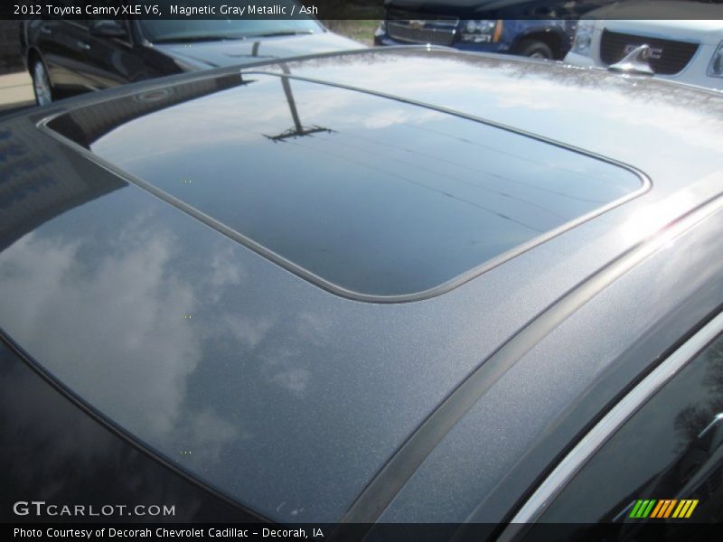 Magnetic Gray Metallic / Ash 2012 Toyota Camry XLE V6