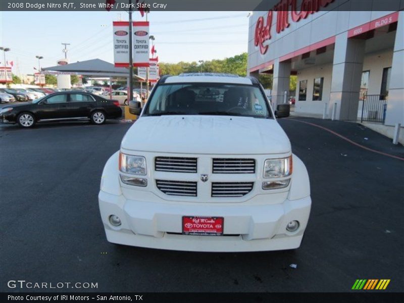 Stone White / Dark Slate Gray 2008 Dodge Nitro R/T