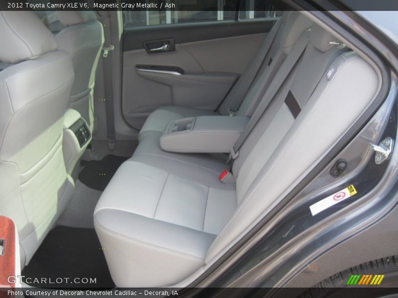 Magnetic Gray Metallic / Ash 2012 Toyota Camry XLE V6