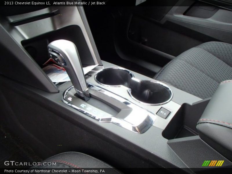 Atlantis Blue Metallic / Jet Black 2013 Chevrolet Equinox LS