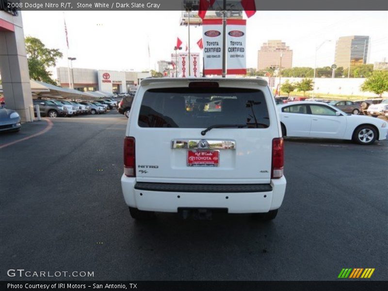 Stone White / Dark Slate Gray 2008 Dodge Nitro R/T