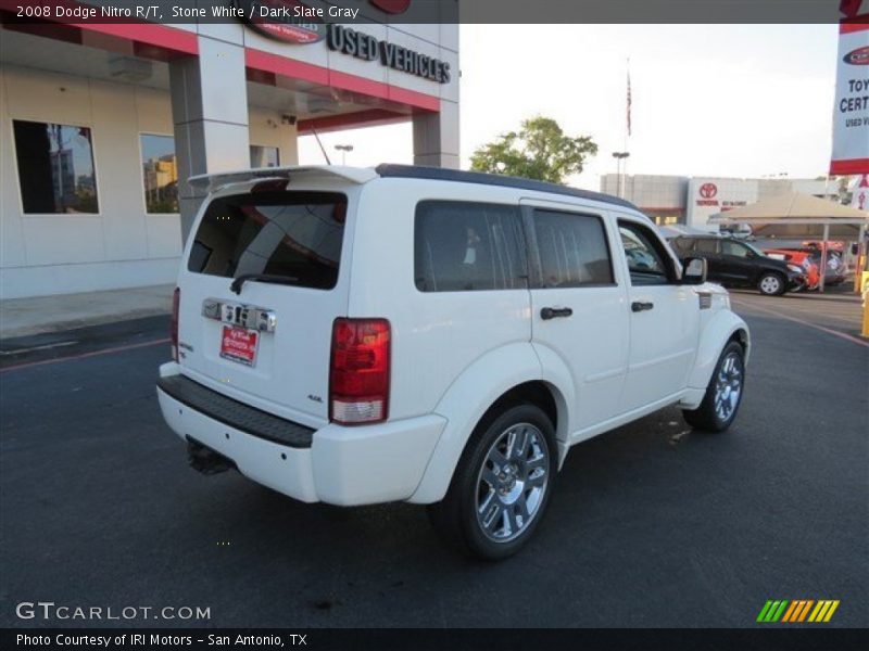 Stone White / Dark Slate Gray 2008 Dodge Nitro R/T
