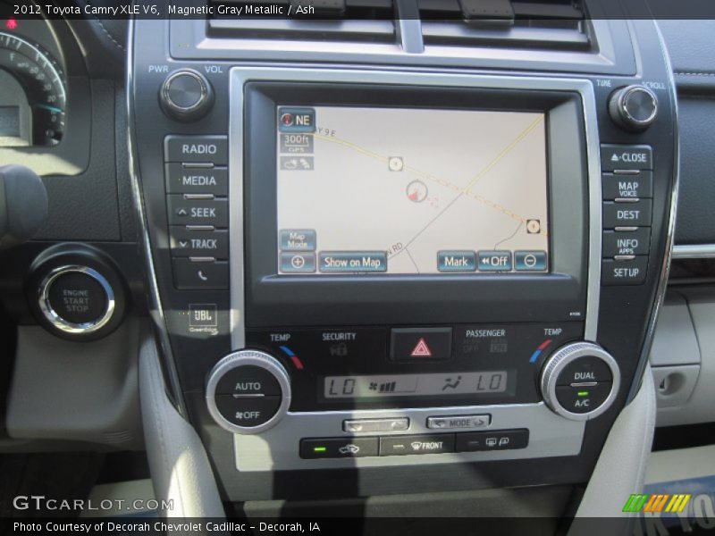 Magnetic Gray Metallic / Ash 2012 Toyota Camry XLE V6