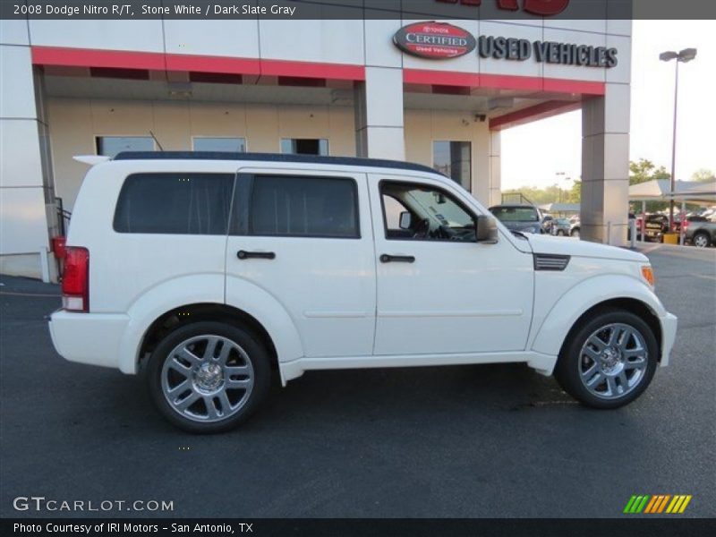 Stone White / Dark Slate Gray 2008 Dodge Nitro R/T