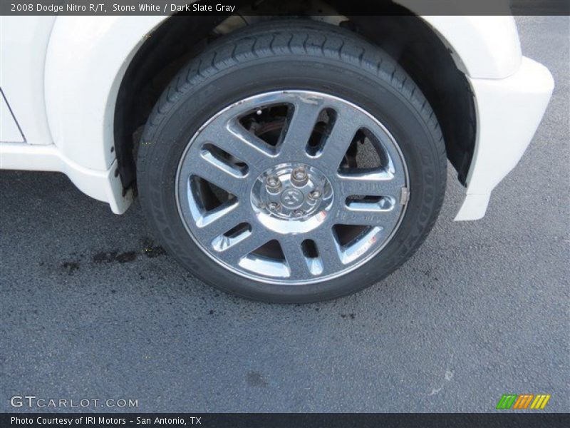Stone White / Dark Slate Gray 2008 Dodge Nitro R/T