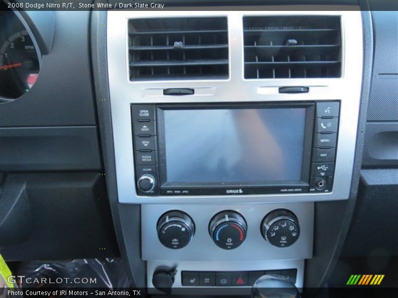 Stone White / Dark Slate Gray 2008 Dodge Nitro R/T