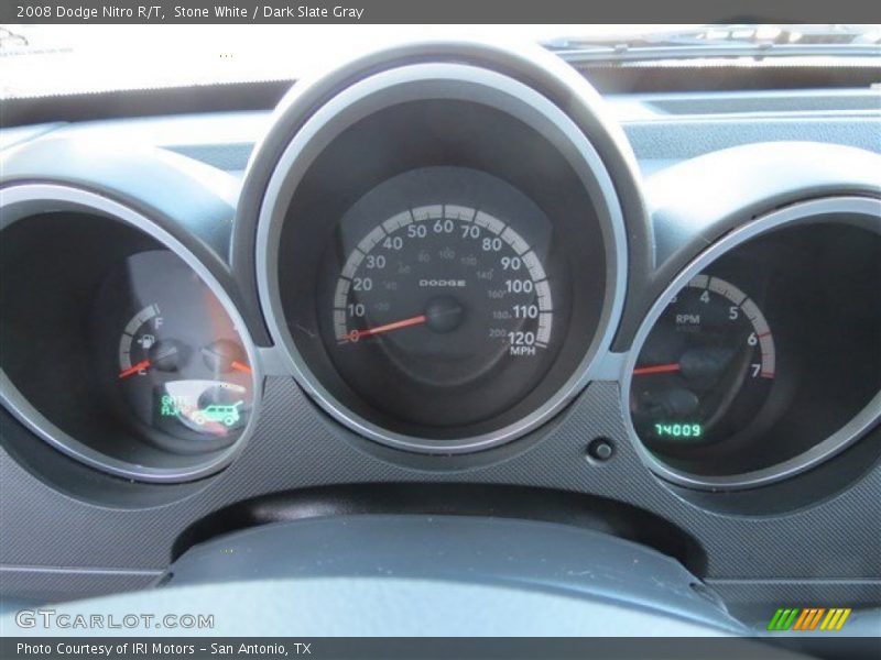 Stone White / Dark Slate Gray 2008 Dodge Nitro R/T