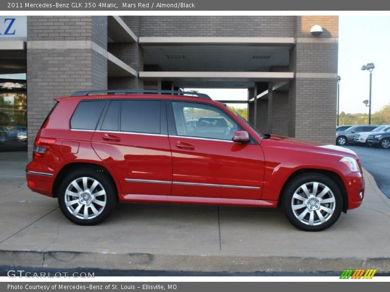 Mars Red / Almond/Black 2011 Mercedes-Benz GLK 350 4Matic
