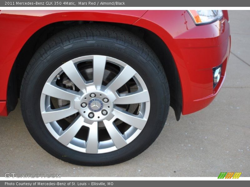 Mars Red / Almond/Black 2011 Mercedes-Benz GLK 350 4Matic