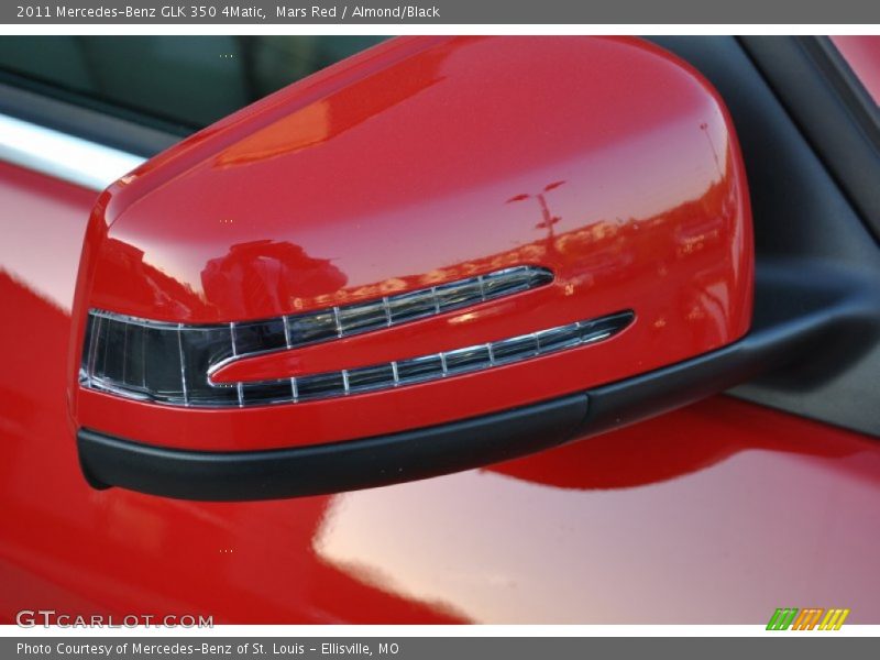 Mars Red / Almond/Black 2011 Mercedes-Benz GLK 350 4Matic
