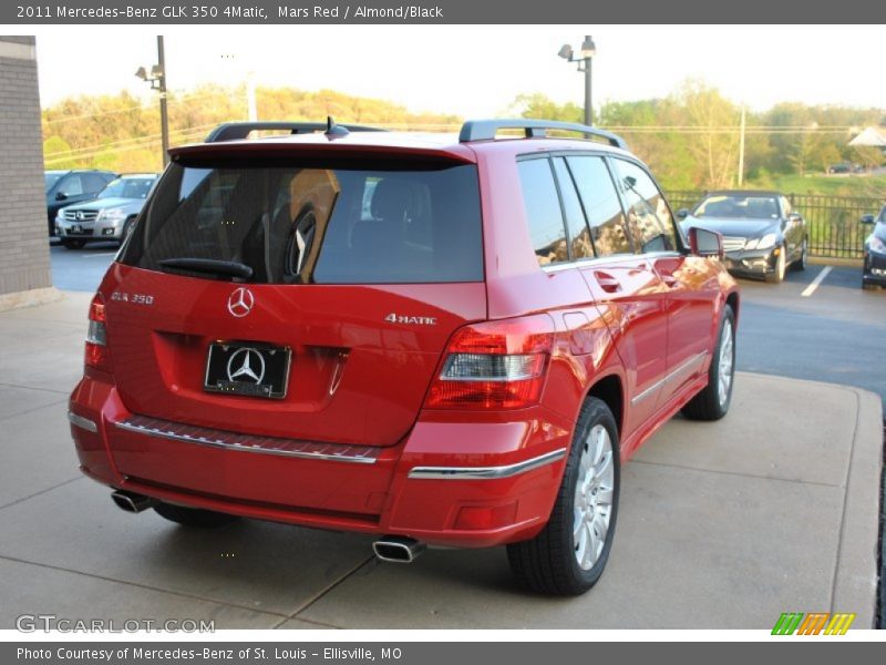 Mars Red / Almond/Black 2011 Mercedes-Benz GLK 350 4Matic