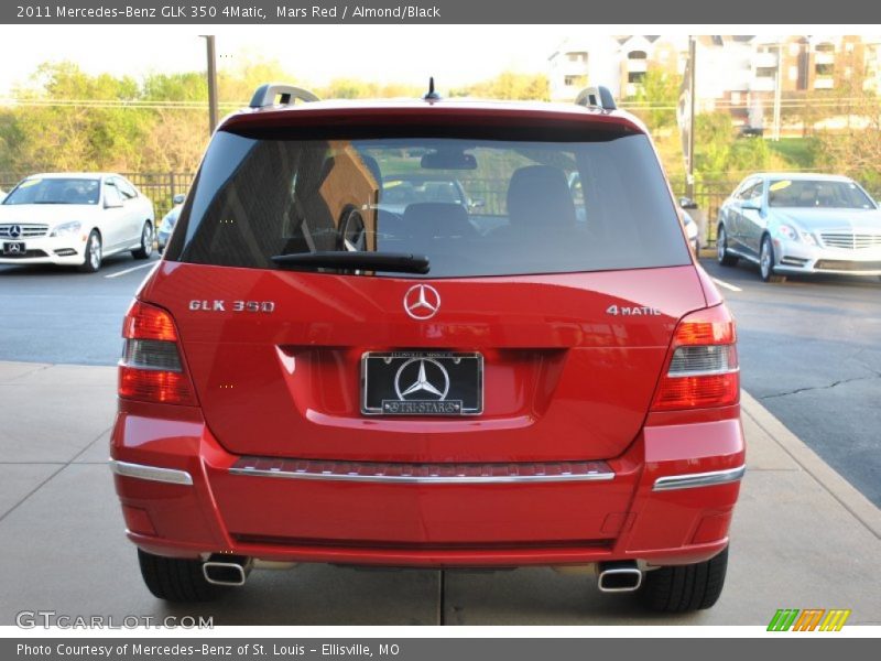 Mars Red / Almond/Black 2011 Mercedes-Benz GLK 350 4Matic