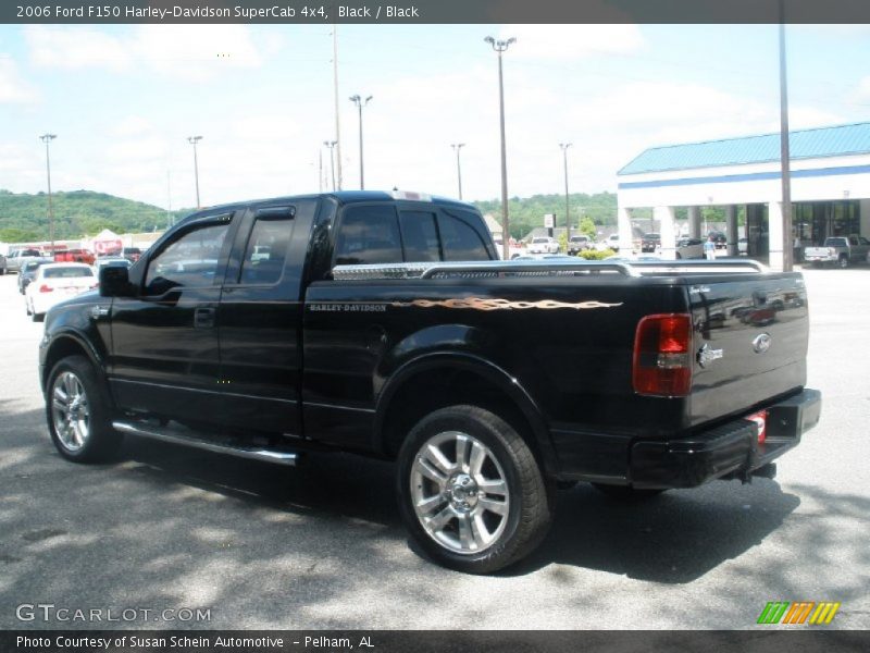 Black / Black 2006 Ford F150 Harley-Davidson SuperCab 4x4