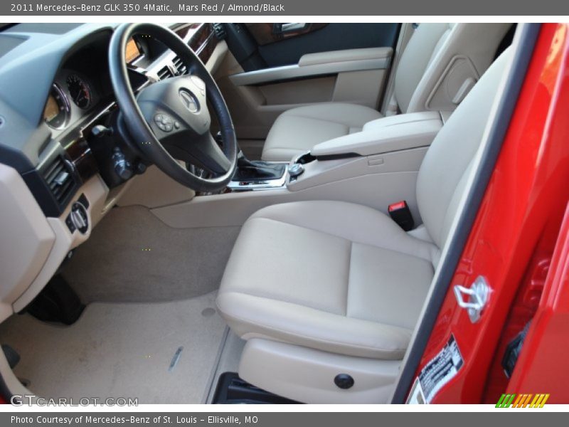 Mars Red / Almond/Black 2011 Mercedes-Benz GLK 350 4Matic