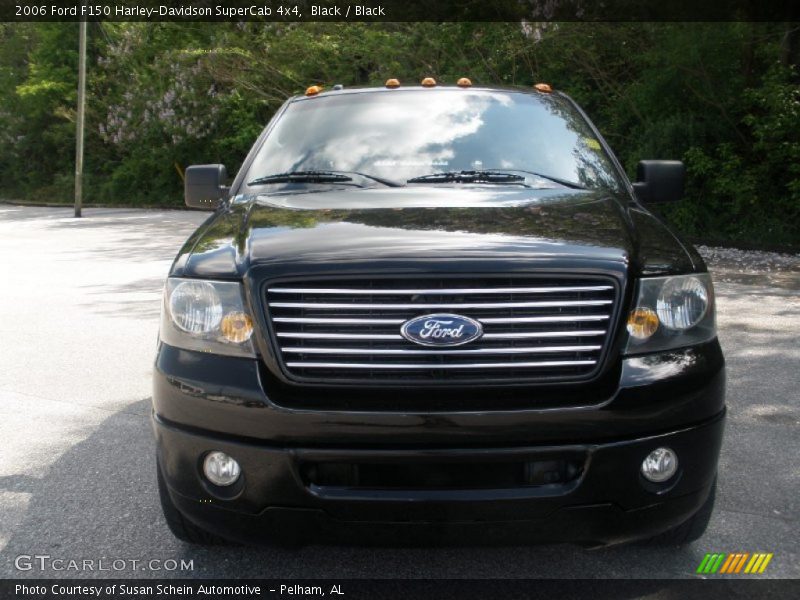 Black / Black 2006 Ford F150 Harley-Davidson SuperCab 4x4