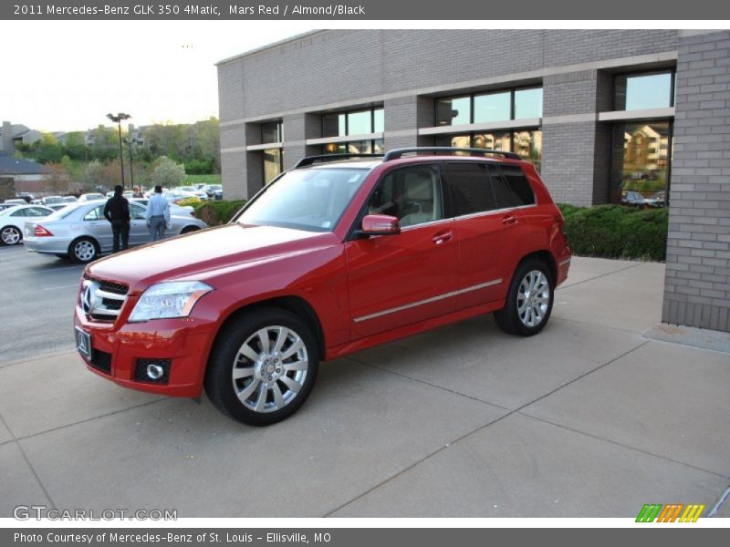 Mars Red / Almond/Black 2011 Mercedes-Benz GLK 350 4Matic