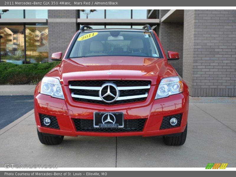 Mars Red / Almond/Black 2011 Mercedes-Benz GLK 350 4Matic