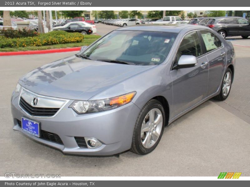 Forged Silver Metallic / Ebony 2013 Acura TSX