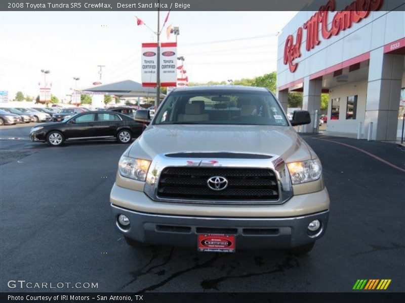 Desert Sand Mica / Beige 2008 Toyota Tundra SR5 CrewMax