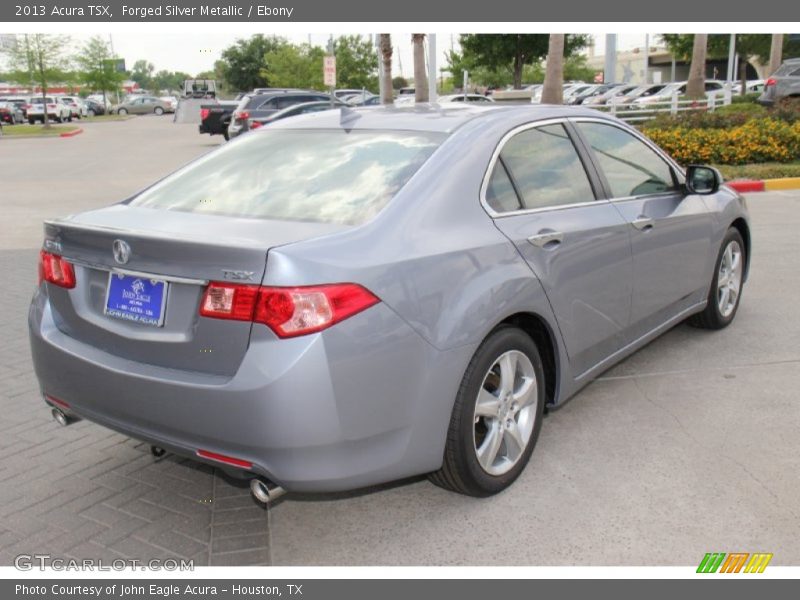 Forged Silver Metallic / Ebony 2013 Acura TSX