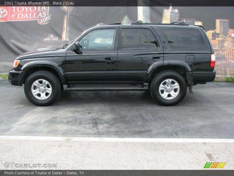 Black / Gray 2001 Toyota 4Runner SR5