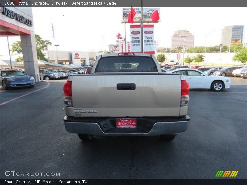 Desert Sand Mica / Beige 2008 Toyota Tundra SR5 CrewMax