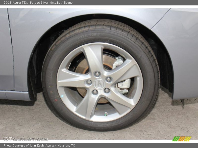 Forged Silver Metallic / Ebony 2013 Acura TSX
