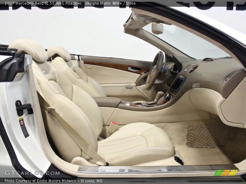 Front Seat of 2007 SL 55 AMG Roadster