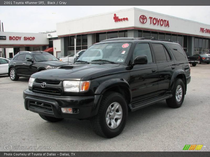 Black / Gray 2001 Toyota 4Runner SR5