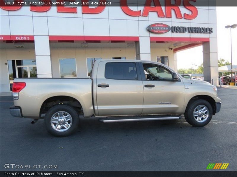 Desert Sand Mica / Beige 2008 Toyota Tundra SR5 CrewMax